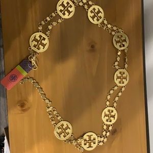 Gold Tory Burch belt